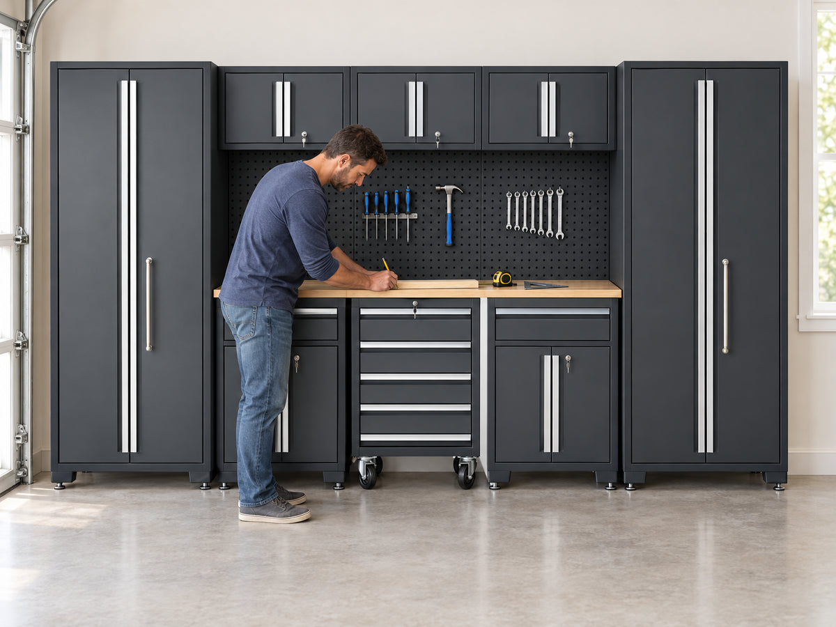9-Piece Garage Shop Tool Storage